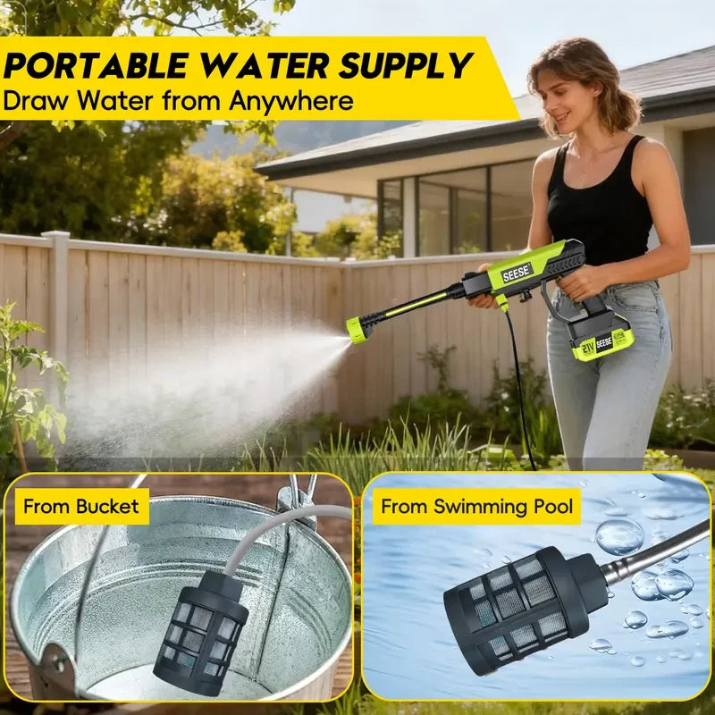 Portable Cordless Pressure Washer