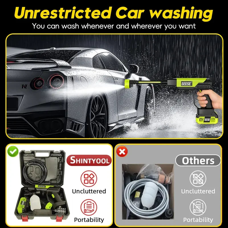 Portable Cordless Pressure Washer